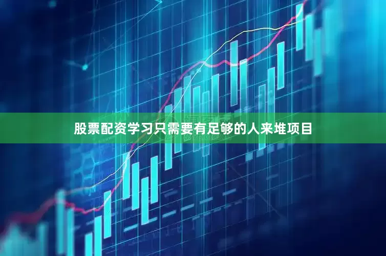 股票配资学习只需要有足够的人来堆项目
